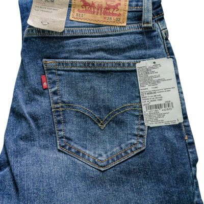Levi's-511-SLIM-STRETCH-Size 28